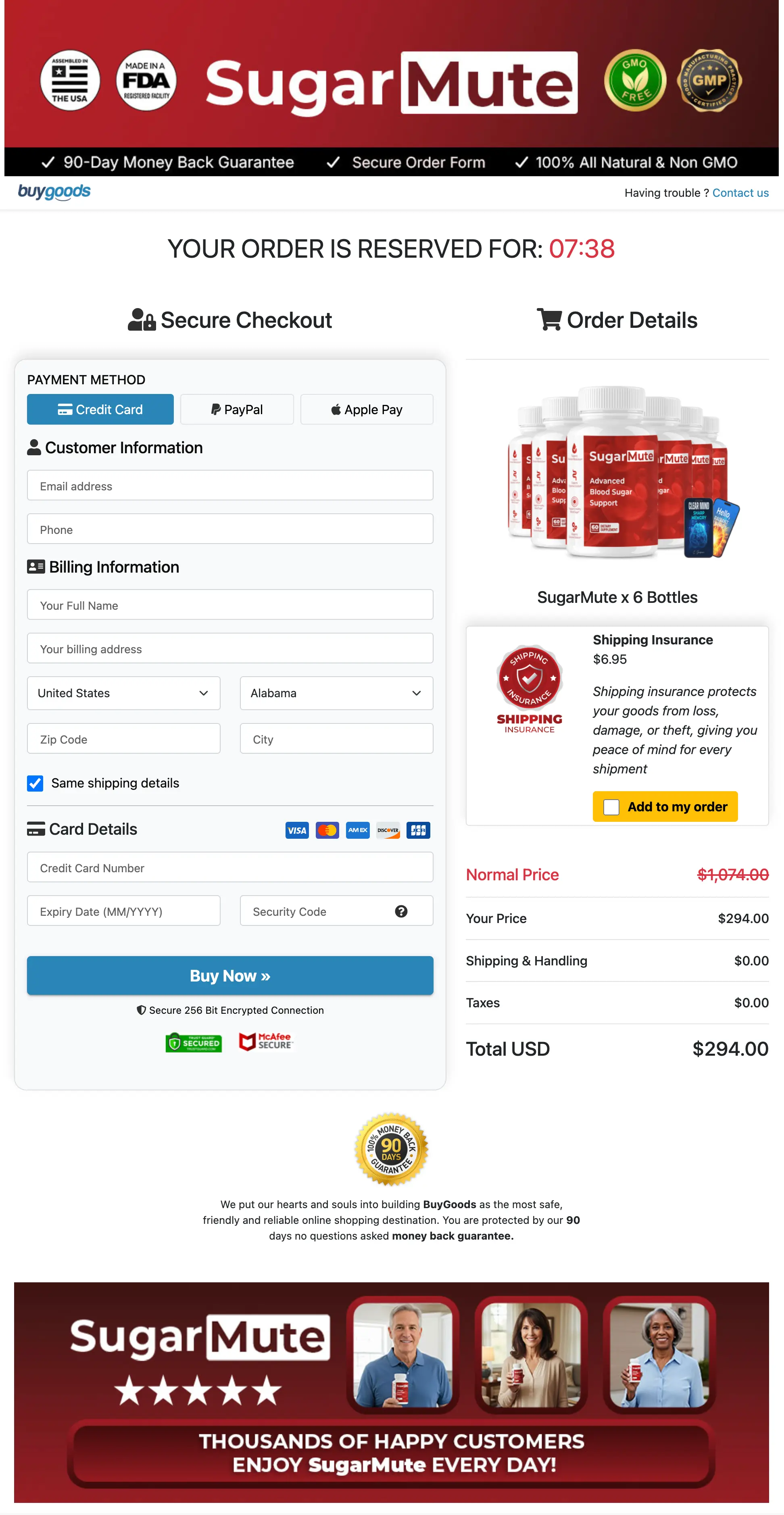 Happy customer after using SugarMute supplement
